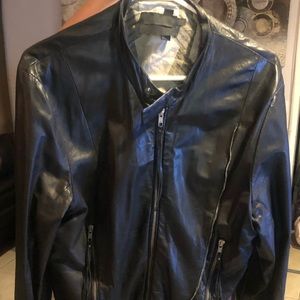 Leather jacket
